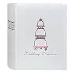 Pioneer Photo Albums Wedding Book Bound Album (Pastel Cakes)