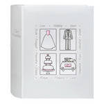 Pioneer Photo Albums Wedding Book Bound Album (Four Squares)