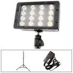 Switronix 200W LED On-Cam Light And Power With Impact Stand B&H Kit