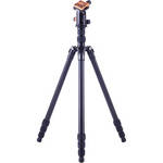 3 Legged Thing X4 Jack 4-Section Magnesium Alloy Tripod with AirHed 1 Ball Head (Black)
