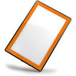 Porta-Trace / Gagne LED Light Panel - 8.5 x 11" Orange