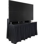 Jelco EL-28 RotoLift Dual 2 Piece Drape Kit (Black)
