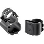 Weaver Steel Lock Mount See-Thru Riflescope Rings for 1" Savage 110 (Black)
