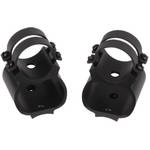 Weaver Steel Lock Mount See-Thru Riflescope Rings for 1" Ruger 10/22 (Black)