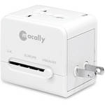 Macally Universal Power Plug Adapter with USB Charger