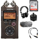 Tascam DR-40 On-Camera DSLR Audio Kit