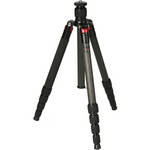 Photo Clam PT125 Pro Gold 5-Section Carbon Fiber Tripod