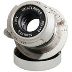 Voigtlander Heliar 50mm f/3.5 Lens w/M39 Mount (Nickel-Plated)