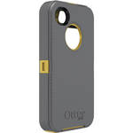 Otter Box Defender Case for iPhone 4 & 4S (Sun Yellow PC / Gunmetal Grey Slip Cover)