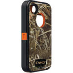 Otter Box Defender Case for iPhone 4 & 4S (Realtree MAX-4 Blaze Orange)