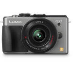 Panasonic LUMIX DMC-GX1 Digital Camera & G X VARIO PZ 14-42mm Lens Kit (Silver)
