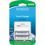 Sanyo SEC-TDR02N Battery Charger and 2 AA Batteries