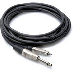 Hosa Technology HPR-001.5 Unbalanced 1/4" TS Male to RCA Male Audio Cable (1.5')