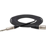 Hosa Technology HPX-010 Unbalanced 1/4" TS Male to 3-Pin XLR Male Audio Cable (10')