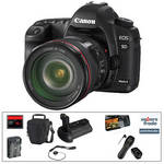 Canon EOS 5D Mark II Camera with 24-105mm Lens & Deluxe Accessory Kit