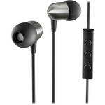 NOCS NS400 In-Ear Stereo Headphones with Mic and Remote (Black)