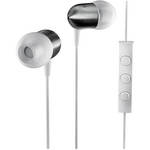 NOCS NS400 In-Ear Stereo Headphones with Mic and Remote (White)