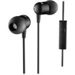 NOCS NS200 In-Ear Stereo Headphones with Universal Mic and Remote (Black)