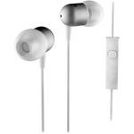 NOCS NS200 In-Ear Stereo Headphones with Universal Mic and Remote (White)