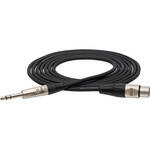 Hosa Technology HXS-010 Balanced 3-Pin XLR Female to 1/4" TRS Male Audio Cable (10')
