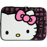 Hello Kitty 14" Black Neoprene Sleeve