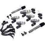 Pyle Pro PDKM7 7 Piece Drum Microphone Kit with Mounts