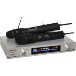 Pyle Pro PDWM2300 2-Channel VHF Wireless Microphone