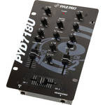 Pyle Pro PYD718U 2-Channel Professional DJ Mixer with USB