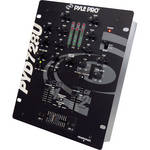 Pyle Pro PYD728U 2-Channel Professional DJ Mixer with USB