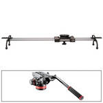Cinevate Inc 35" Atlas 30 Slider & Manfrotto 502HD Head/Base 3/8"-16 Kit