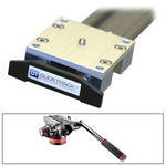 Glidetrack 39" Glidetrack HD Simple Slider & Manfrotto 502HD 3/8"-16 Head/Base Kit