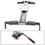 Glidetrack 20" Glidetrack Shooter SD & Manfrotto 502HD 3/8"-16 Head/Base Kit