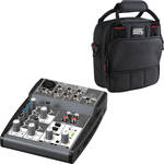 Behringer XENYX 502 5-Channel Compact Audio Mixer with Bag Kit