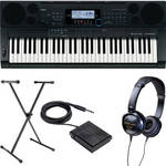 Casio CTK-6000 61-Key Keyboard Basics B&H Kit