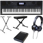 Casio WK-6500 76-Key Keyboard Basics B&H Kit