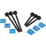 Redrock Micro microLensGear Replacement Screw Set (Blue)