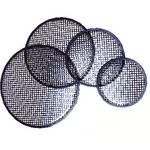 Raxxess RSG8 Round Speaker Grill (Flat Black)