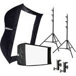 Westcott 50" Mega JS Apollo and 16" x 30" Apollo Strip Speedlite Kit