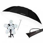 Westcott 1200W Spiderlite TD6 7' Parabolic Umbrella Kit