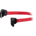 CablesToGo 90- to 90-Degree 7-pin 1-Device Serial ATA Cable - 18"