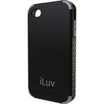 iLuv Regatta Dual Layer Case for iPhone 4 Series (Black)