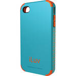 iLuv Regatta Dual Layer Case for iPhone 4 Series (Teal)