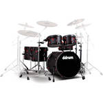 ddrum Hybrid 6-Piece Drum Kit with Acoustic Pro Triggers