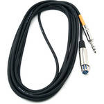 ddrum 15' XLR to 1/4" TRS Snare Trigger Cable