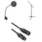 Pearstone Vocal Microphone Accessory Bundle - Essential