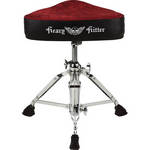 ddrum Heavy Hitter Red Velvet Motorcycle 3-Leg Throne