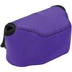 LensCoat BodyBag Point and Shoot Large Zoom (Purple)