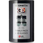 LG Electronics AGF216 Cinema 3D Glasses Family Pack (6 Pairs)