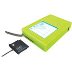 Mukii ZIPO 3.5" HDD Protector With SATA To USB 2.0 Adapter (Green)