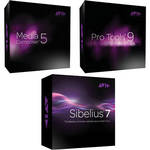 Avid Teacher Triplepack - Media Composer 5 Academic, Pro Tools 9 Academic & Sibelius 7 Academic